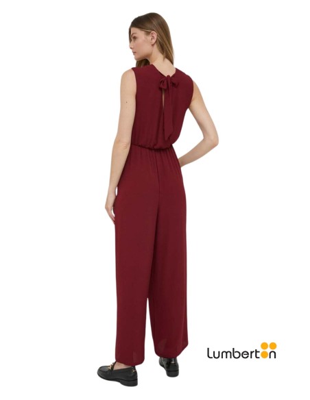 Mono S/M Burdeos Lazo Cuello Detrás FISKA