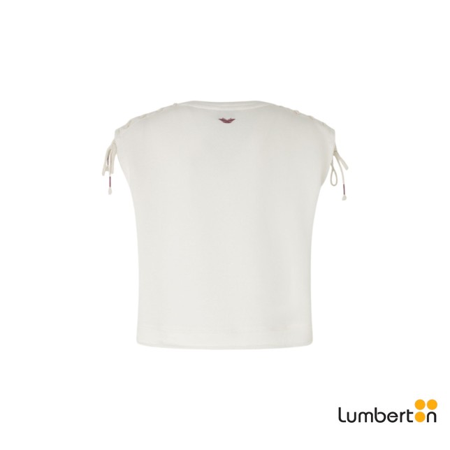 Sudadera S/Mangas Blanca Cordón...