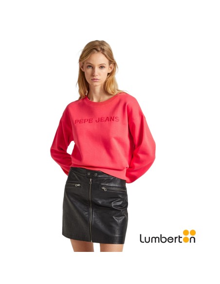 Sudadera Roja Logo BordadoHANNAR