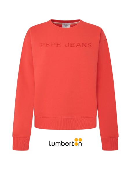 Sudadera Roja Logo BordadoHANNAR