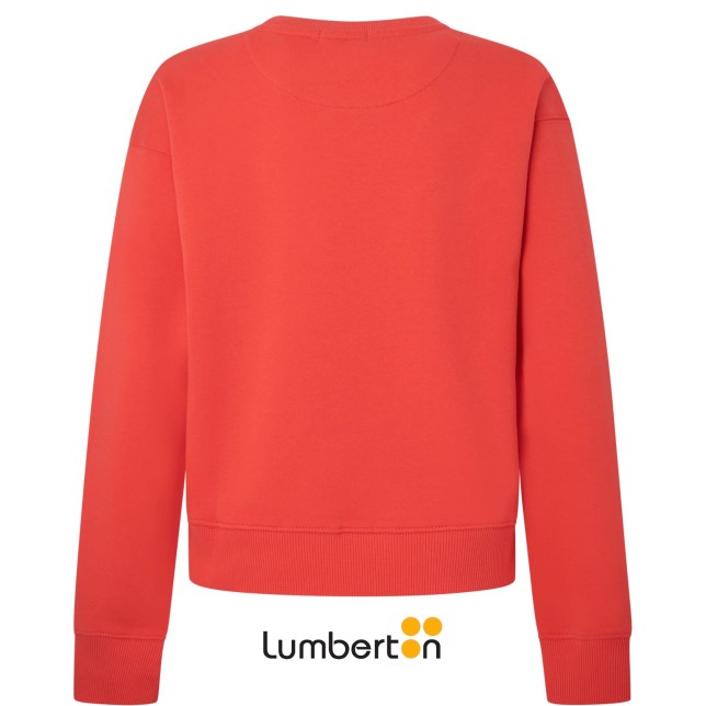 Sudadera Roja Logo BordadoHANNAR