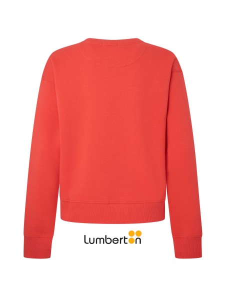 Sudadera Roja Logo BordadoHANNAR