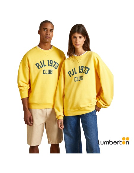 Sudadera Unisex + Letras AmarillaELGINAM