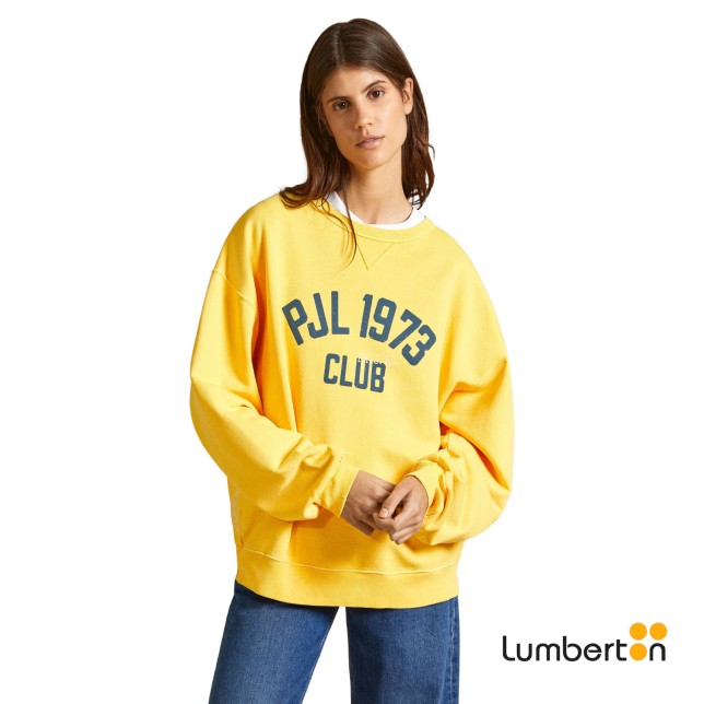 Sudadera Unisex + Letras AmarillaELGINAM