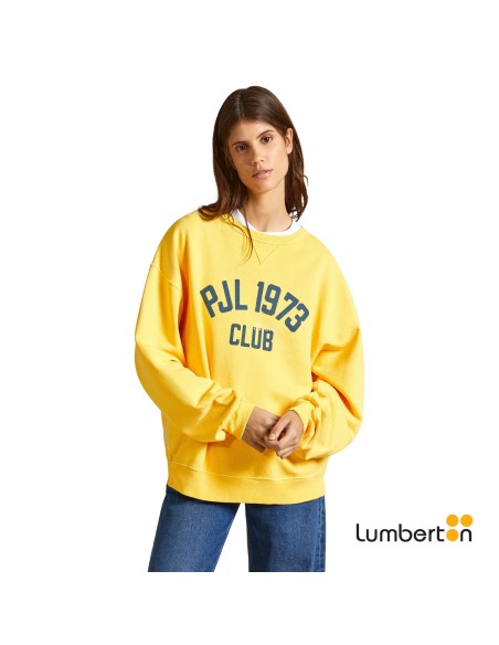 Sudadera Unisex + Letras AmarillaELGINAM