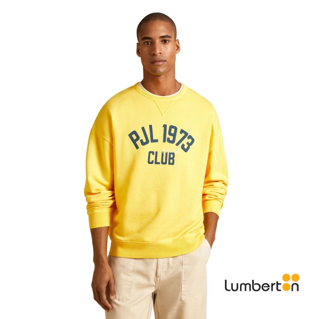 Sudadera Unisex + Letras AmarillaELGINAM