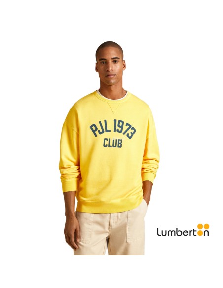 Sudadera Unisex + Letras AmarillaELGINAM