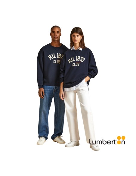 Sudadera Unisex Azul Marino + LetrasELGINA