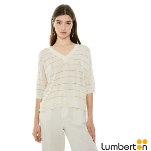 Jersey Rayas Lurex JE418
