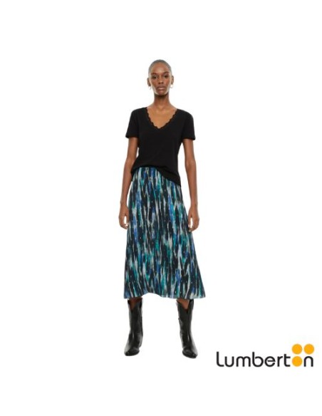 Falda Estampada Multicolor 206