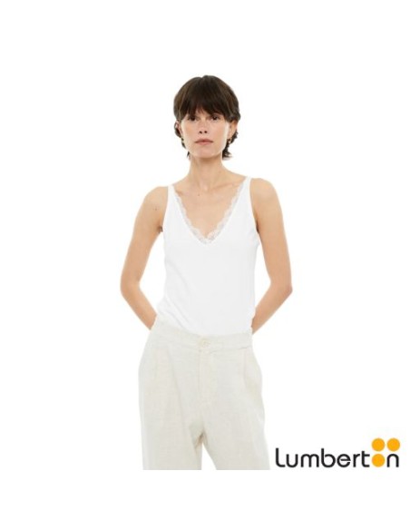 Top Tirantes Escote Puntilla 111 B