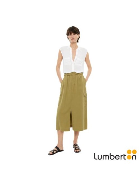 Falda Cargo Kaki 312