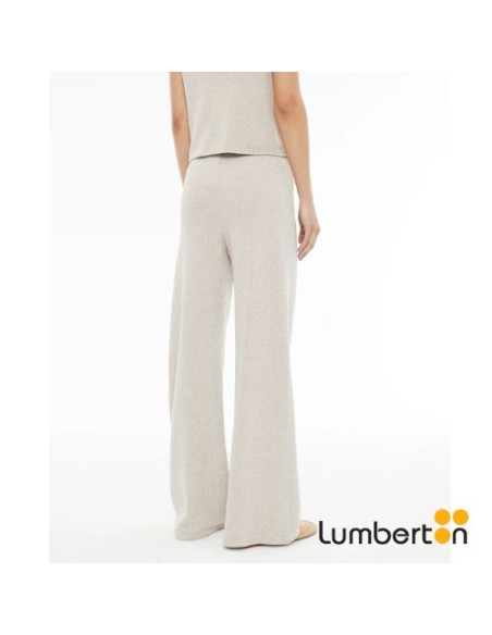 Pantalón Recto Ancho Cordón Crudo PA325