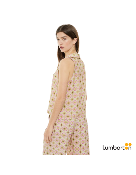 Camisa Sin Mangas Multicolor 425