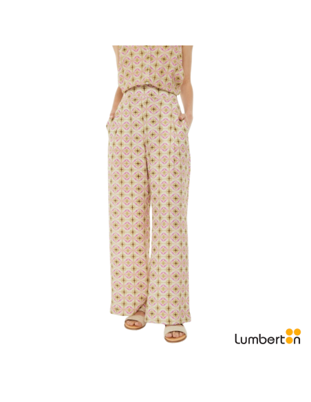 Pantalon Estampado Multicolor PA425