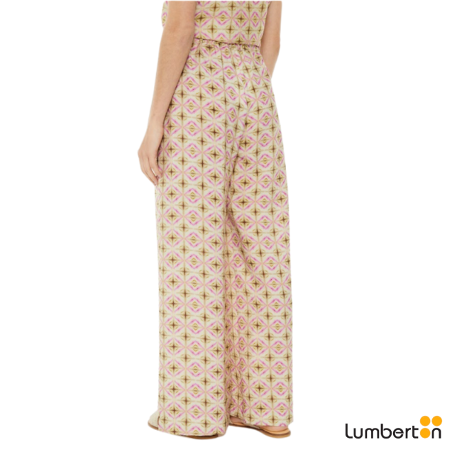 Pantalon Estampado Multicolor PA425