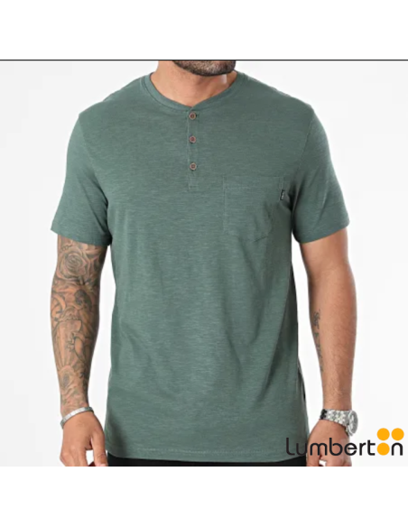 Camiseta Algodon m/c Verde ClaroBARTONV