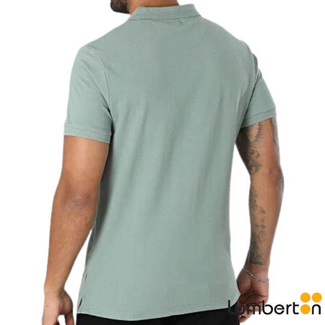 Polo M/C Verde Oliva BásicoMANINGV