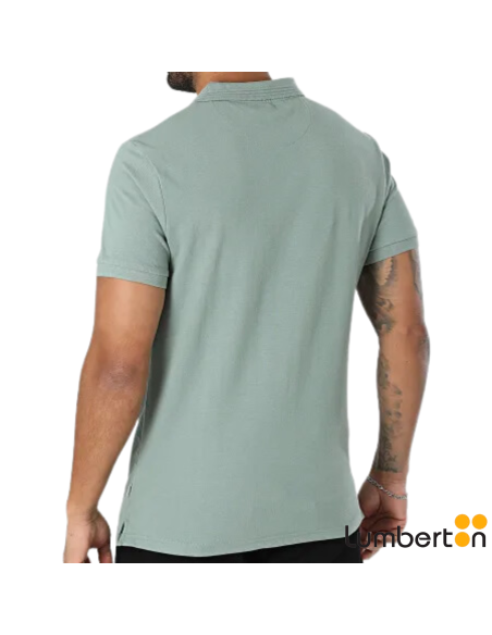 Polo M/C Verde Oliva BásicoMANINGV