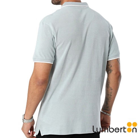 Polo m/c Cuello raya blanca... 2