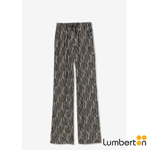 Pantalon Fluido Estampado...