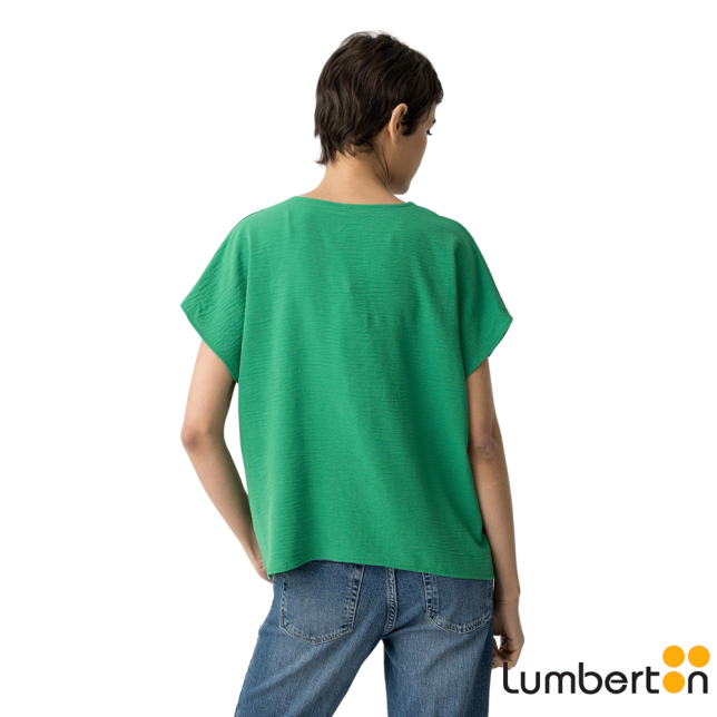 Blusa M/C Pico Verde IntensoMAXINEV