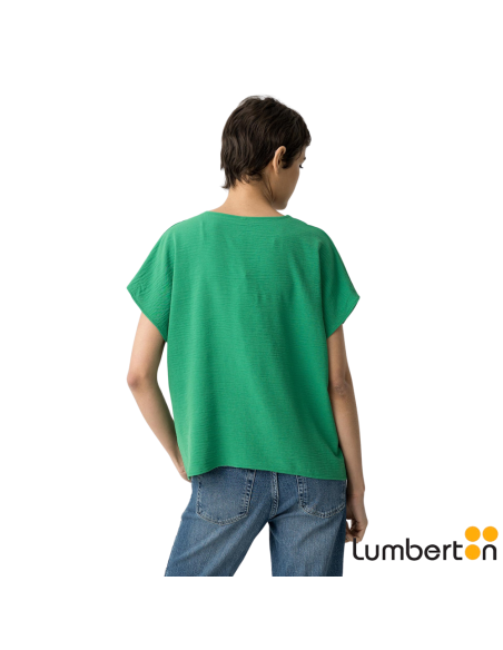 Blusa M/C Pico Verde IntensoMAXINEV