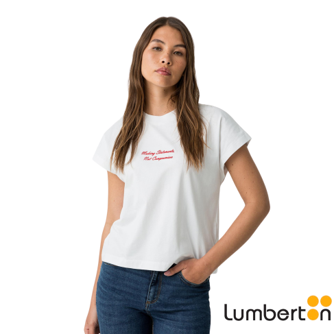 Camiseta Blanca M/C Cuello...
