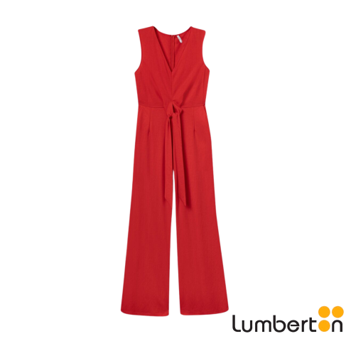 Mono Rojo S/Mangas Lazo...