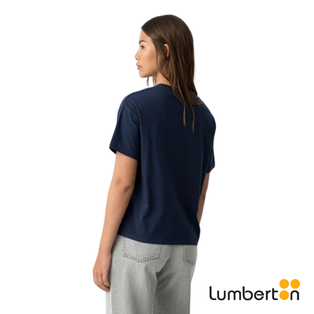 Camiseta C/Red M/C marino Letras...