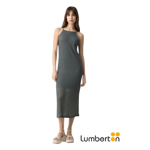 Vestido Punto Calado...