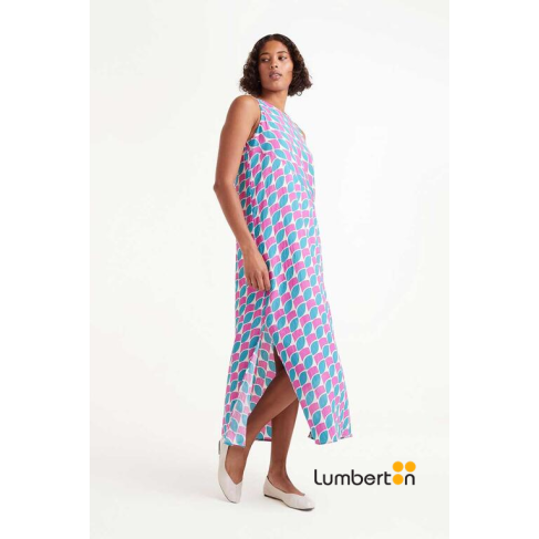 Vestido Largo Estampado 11013 2