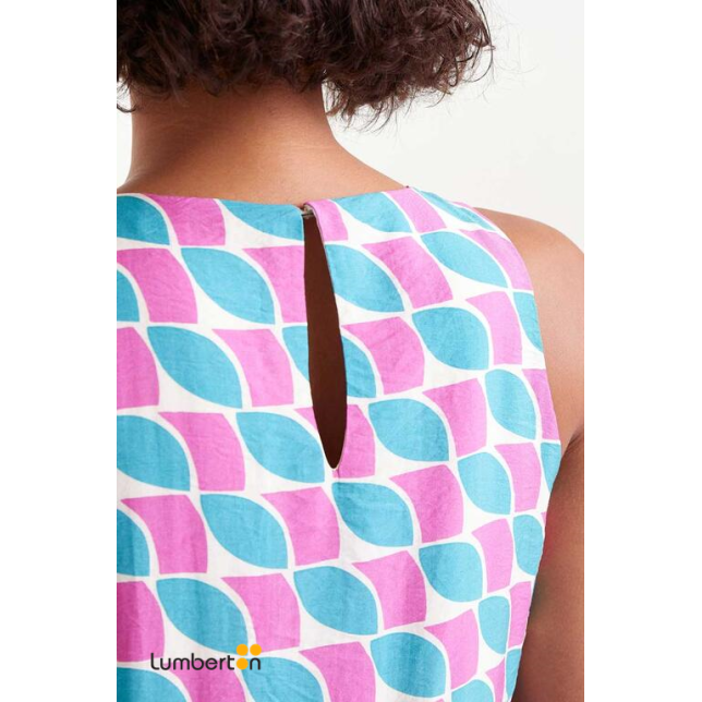 Vestido Largo Estampado 11013