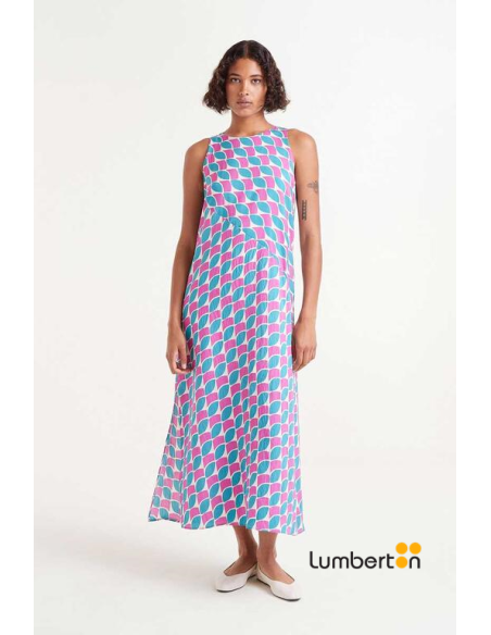 Vestido Largo Estampado 11013