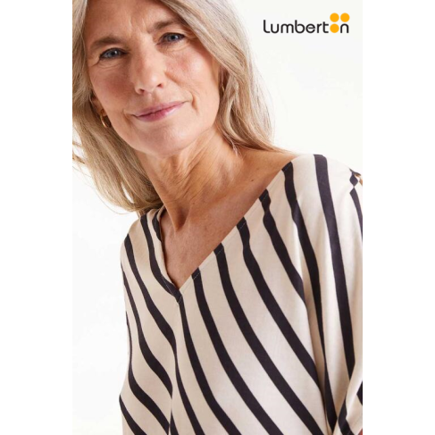 Top manga Corta Rayas Piano... 2