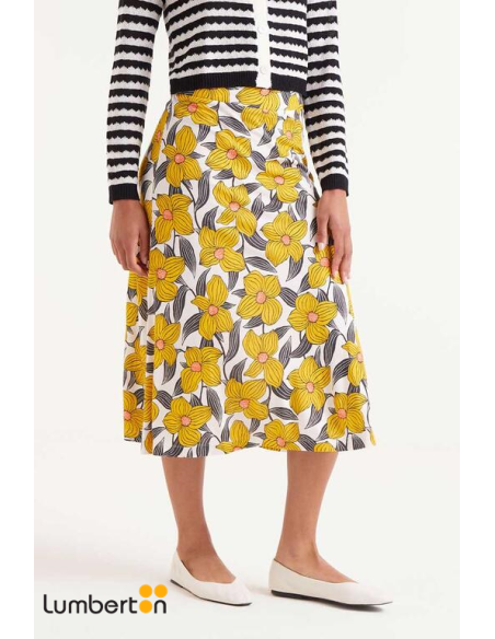 Falda Estampado Floral Narciso 41018