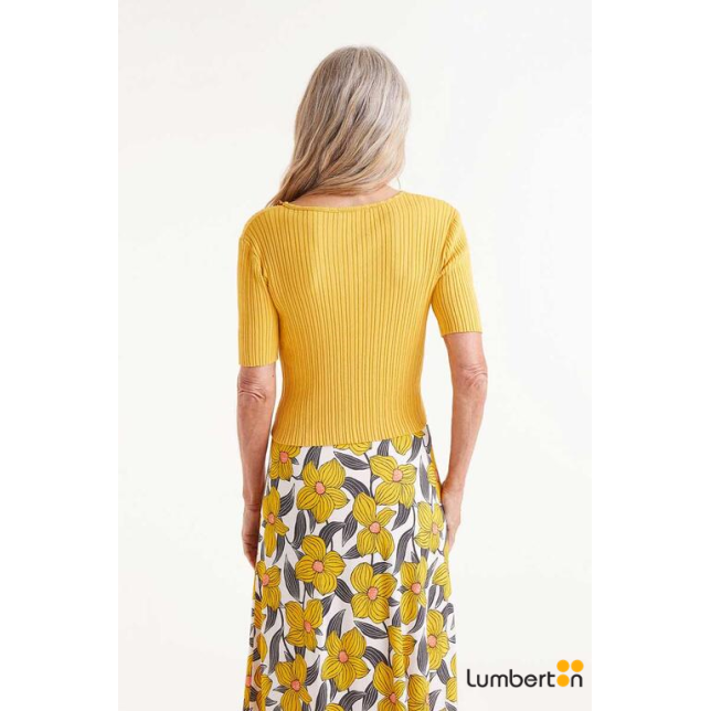 Jersey Canale Abalorios Amarillo 10218