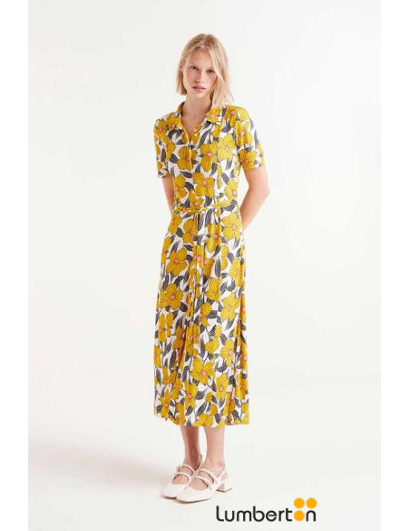 Vestido Estampado Floral Narciso 41020