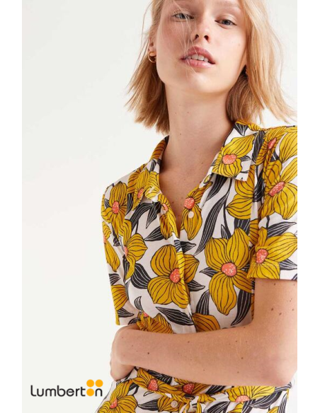 Vestido Estampado Floral Narciso 41020