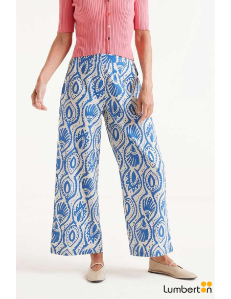 Pantalón Estampado Aquaria 43001