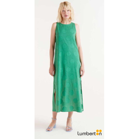 Vestido Largo Circulos...