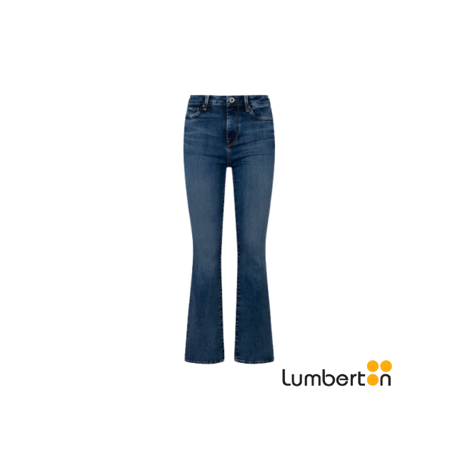 Tejano Azul Oscuro Acampanado...