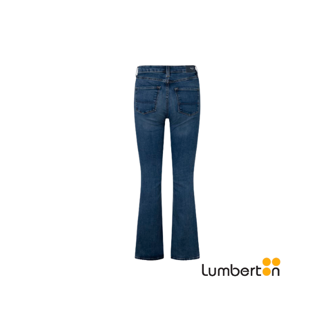 Tejano Azul Oscuro Acampanado...