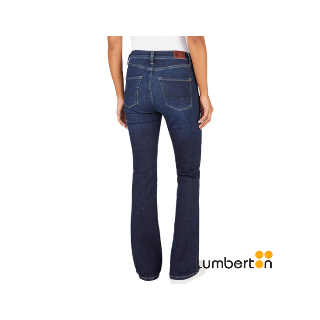 Tejano Azul Oscuro Acampanado...