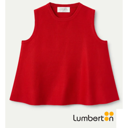 Top Evasé Punto Rojo 10225R