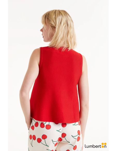 Top Evasé Punto Rojo 10225R