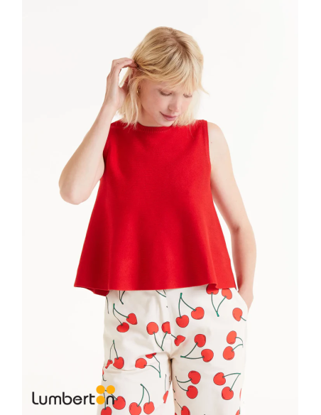 Top Evasé Punto Rojo 10225R